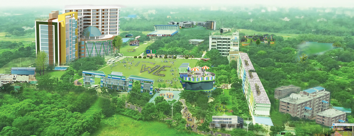 Daffodil International University campus