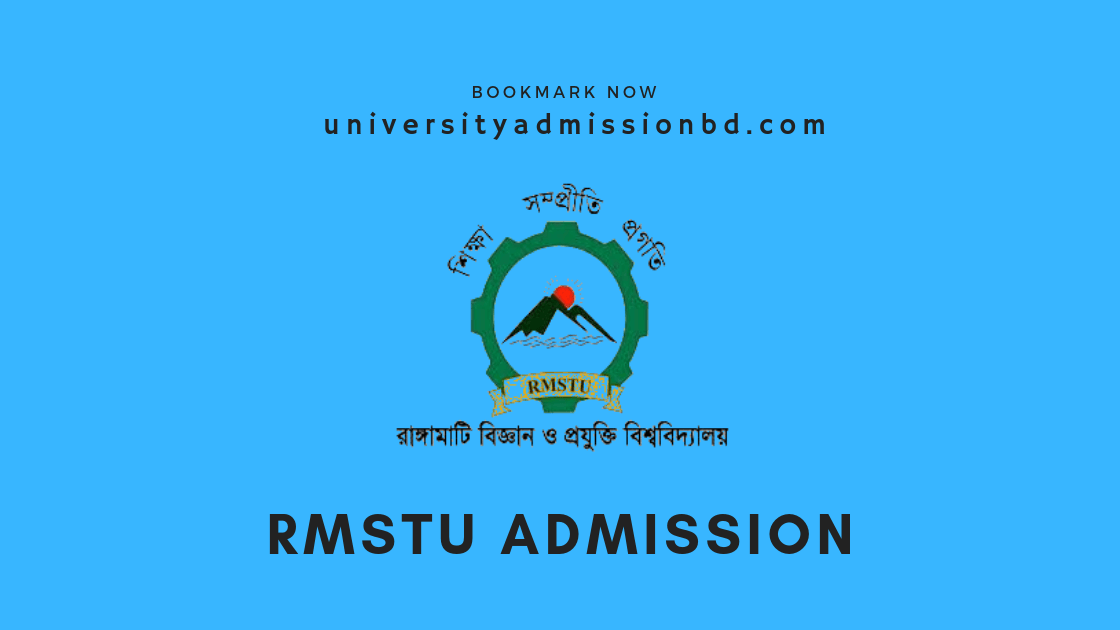 Rangamati Science and Technology University Admission Circular 2021-22 2