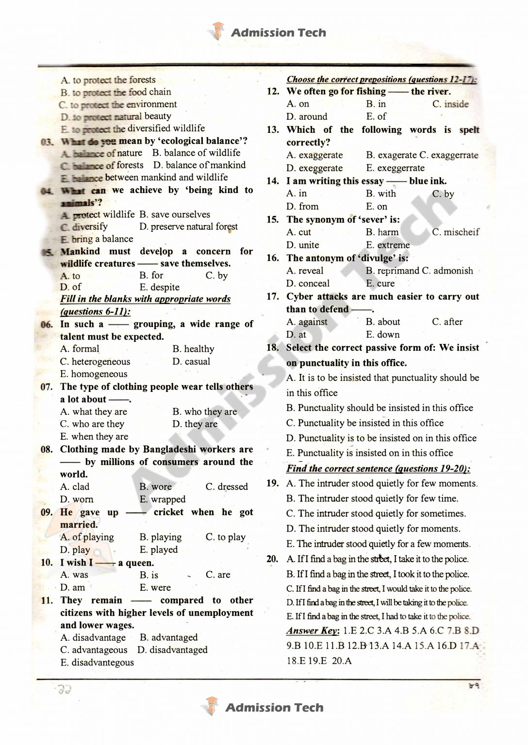 DU C Unit Question Bank