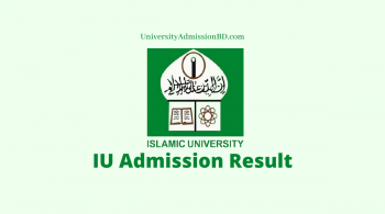 IU Admission Result