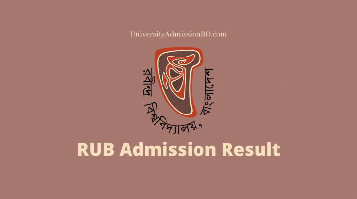 RUB Admission Result