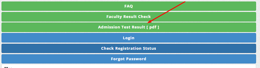 SAU Admission Result