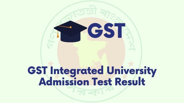 GST Integrated University Admission Test Result