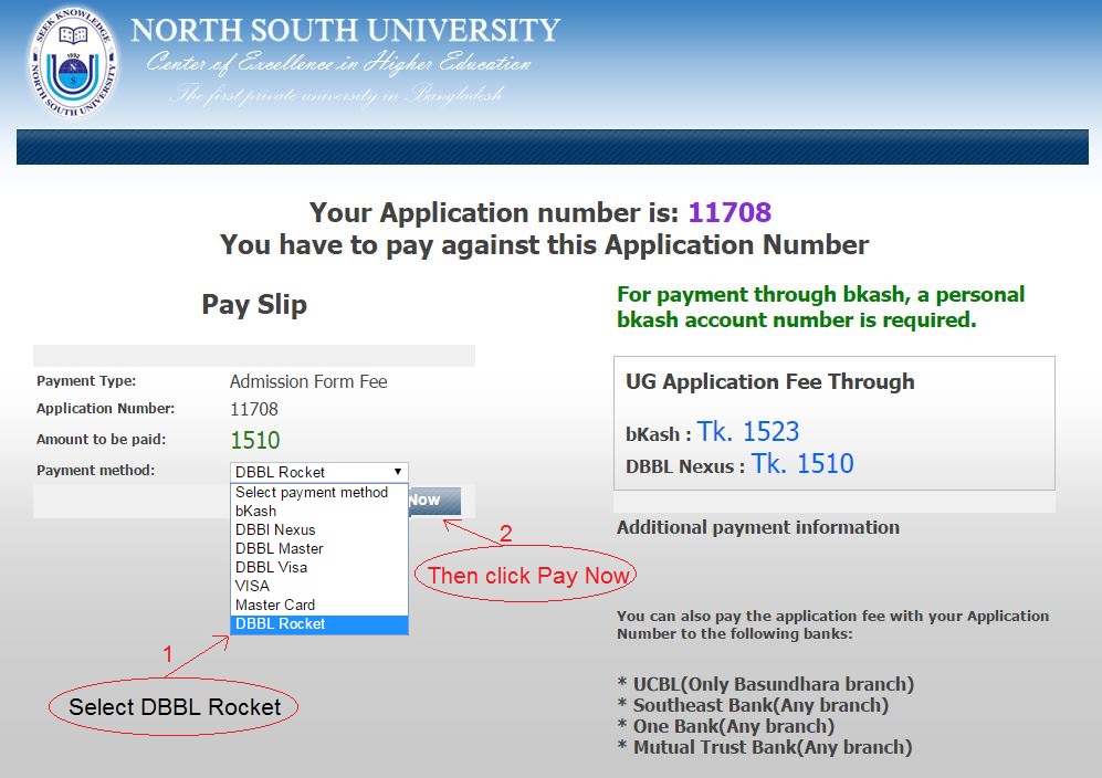 NSU Admission Spring 2024 North South University Admission 2024