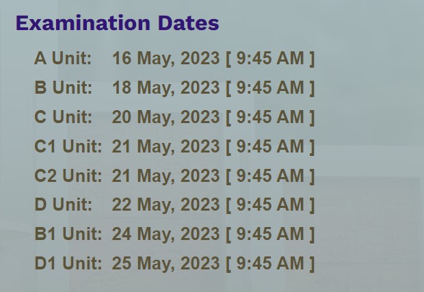 Chittagong University Admission Schedule